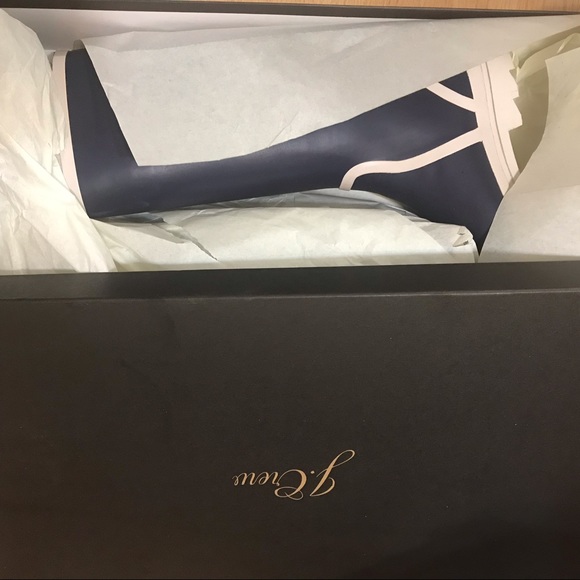 ❤️ J. Crew Tall lug-sole rainboots 9 10 ♥️ - Picture 5 of 9